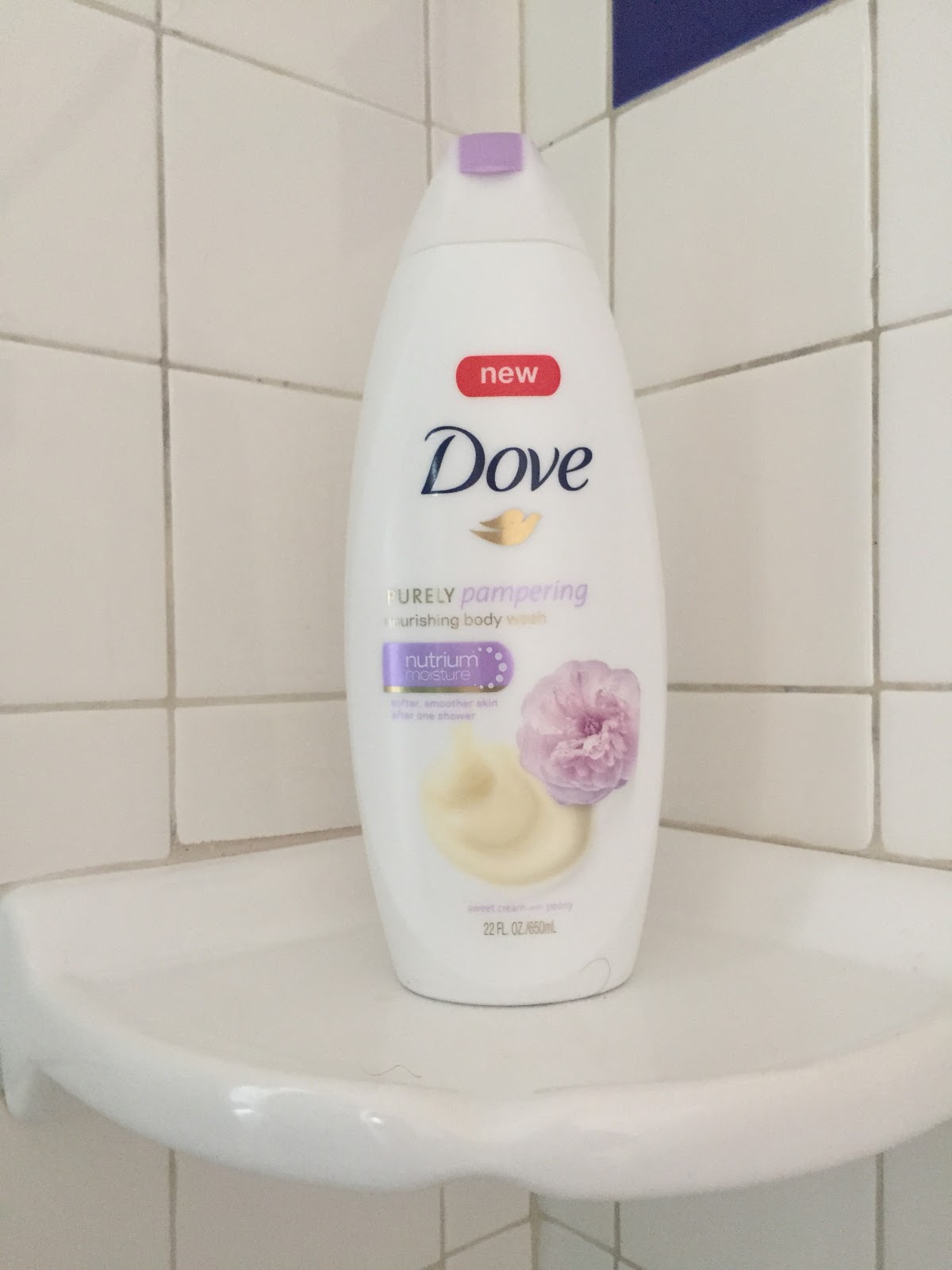 The Purple Magnolia My new favorite shower gel Dove Purely Pampering
