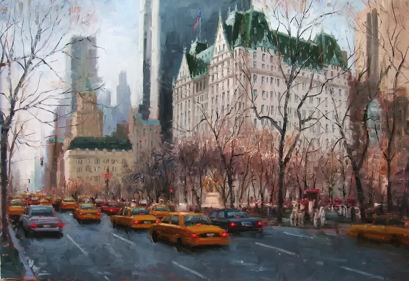 Eugene Paprocki 1971 ~ American painter | The impressionist city