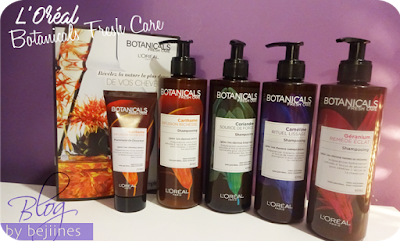 Les shampooings et soins BotanicalsFresh de l'Oreal