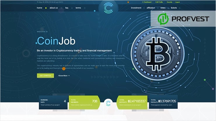 Coinjob: обзор и отзывы о coinjob.biz (HYIP платит) Coinjob обзор и отзывы HYIP-проекта