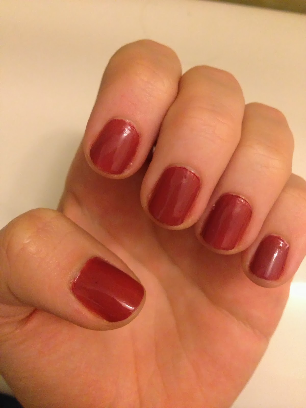 Ginger and Rice Manicure Monday New Nail Polish "In Stitches"