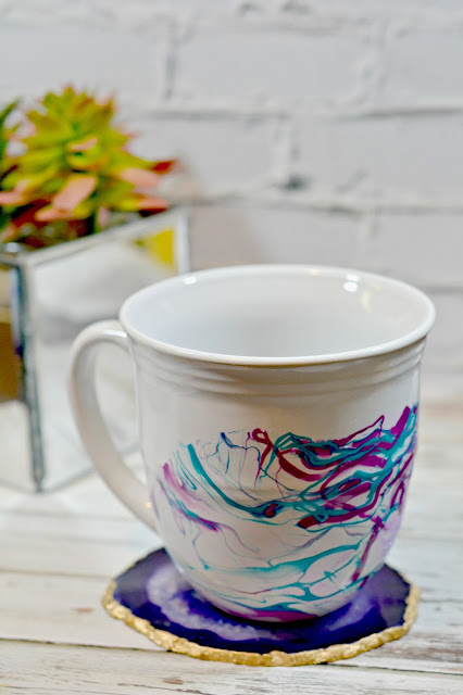 Tutorial: DIY Marble Coffee Mug