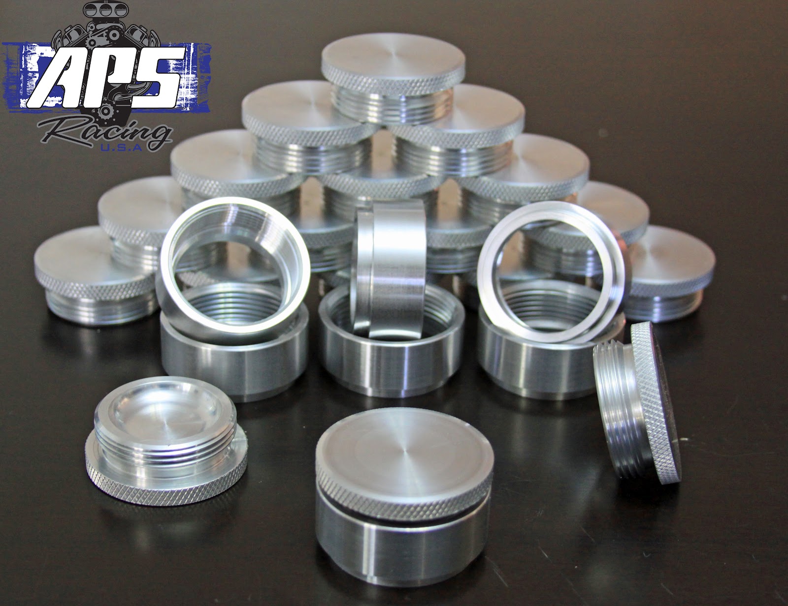 Aluminum Cap And Weld In Bungs APS Racing USA 2 Aluminum Cap aluminum-cap-and-weld-in-bungs-aps-racing-usa-2-aluminum-cap