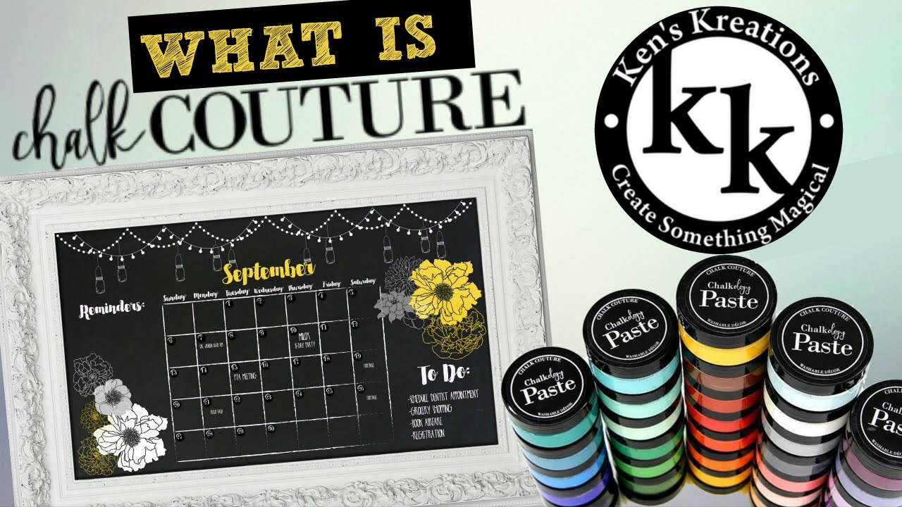 What Is Chalk Couture?