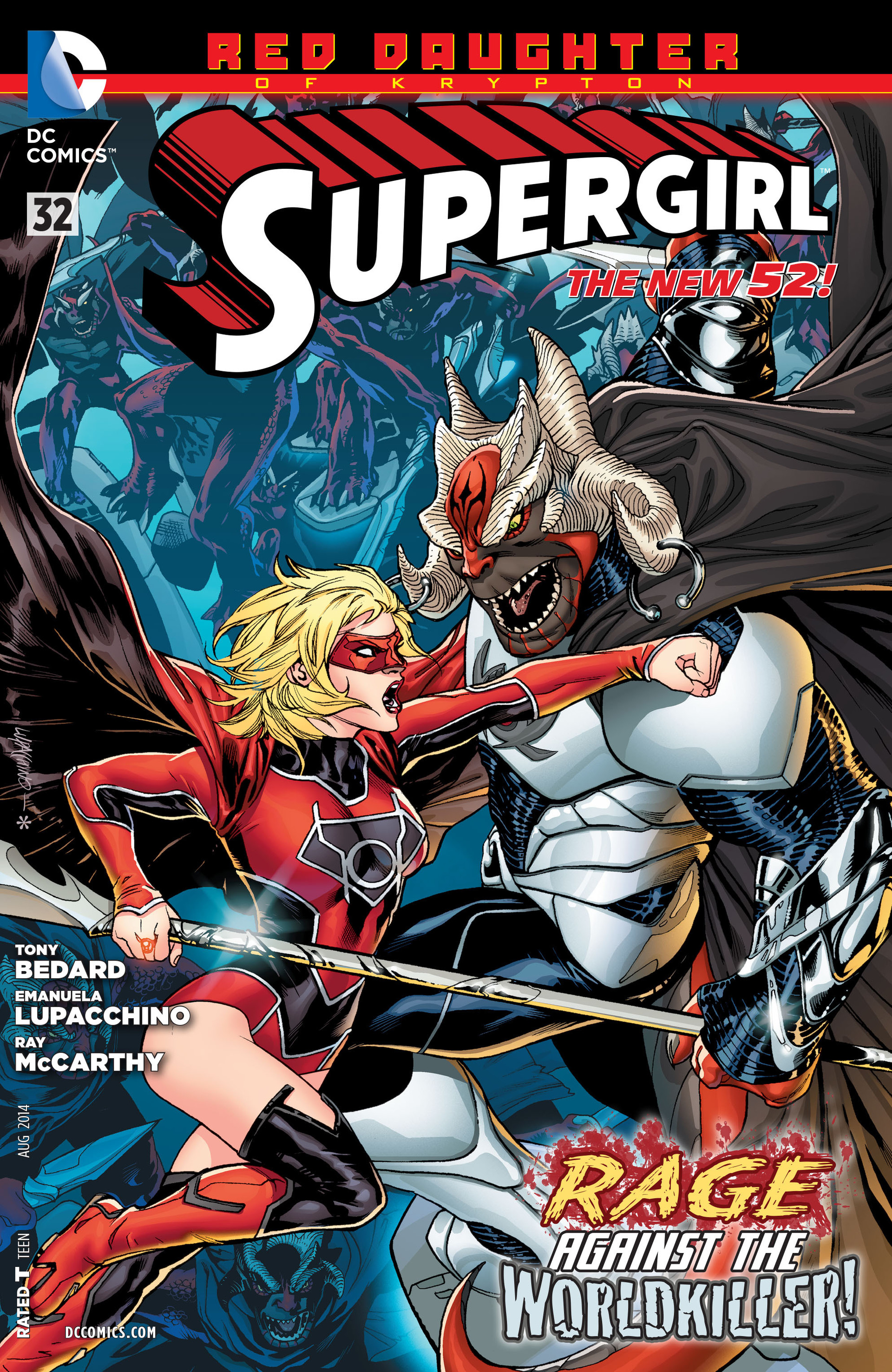 Read online Supergirl (2011) comic -  Issue #32 - 1