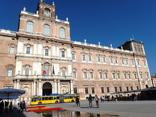 The Ducal Palace in Modena, which dates back to 1635, was once the most sumptuous palace in Europe