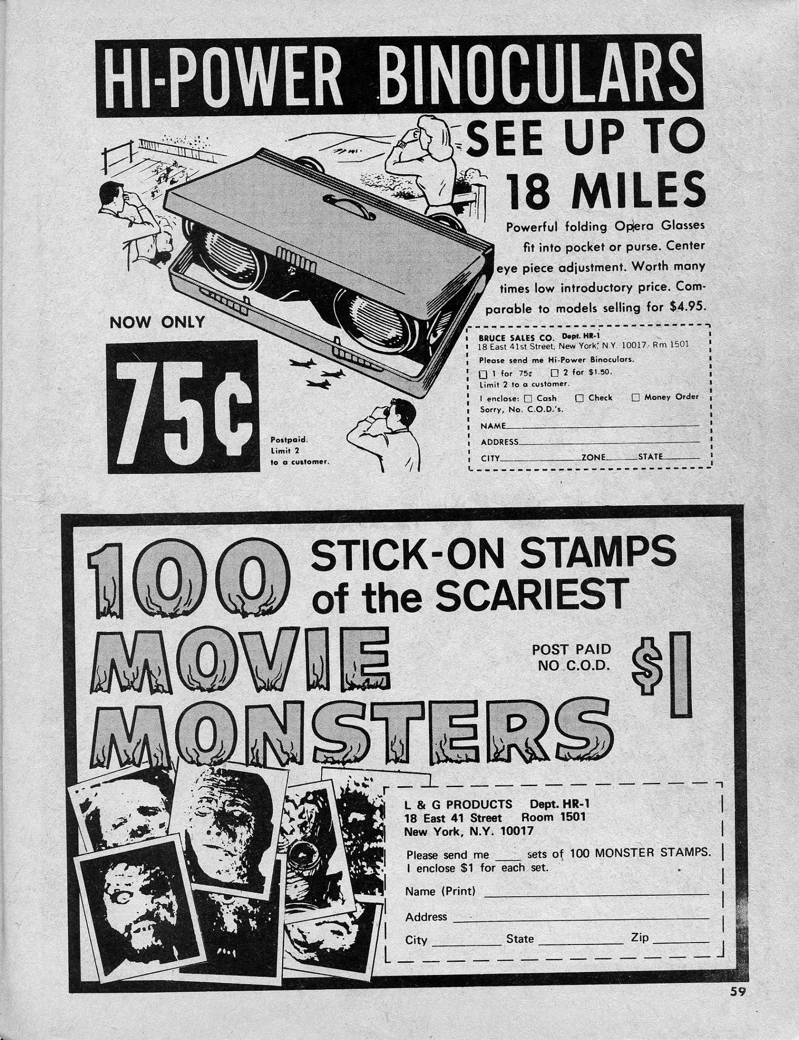 Read online Nightmare (1970) comic -  Issue #5 - 60