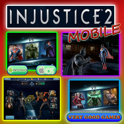 The review of Injustice 2 Mobile - a free figting game with superheroes