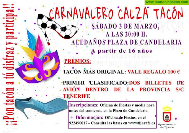 Bases Carnavalero Calza Tacón Tijarafe 2018