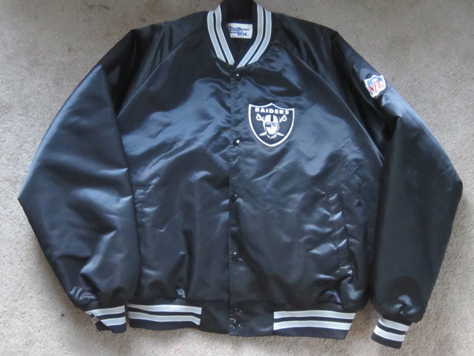 標準保証 90s ビンテージ chalk line RAIDERS レイダース スタジャン