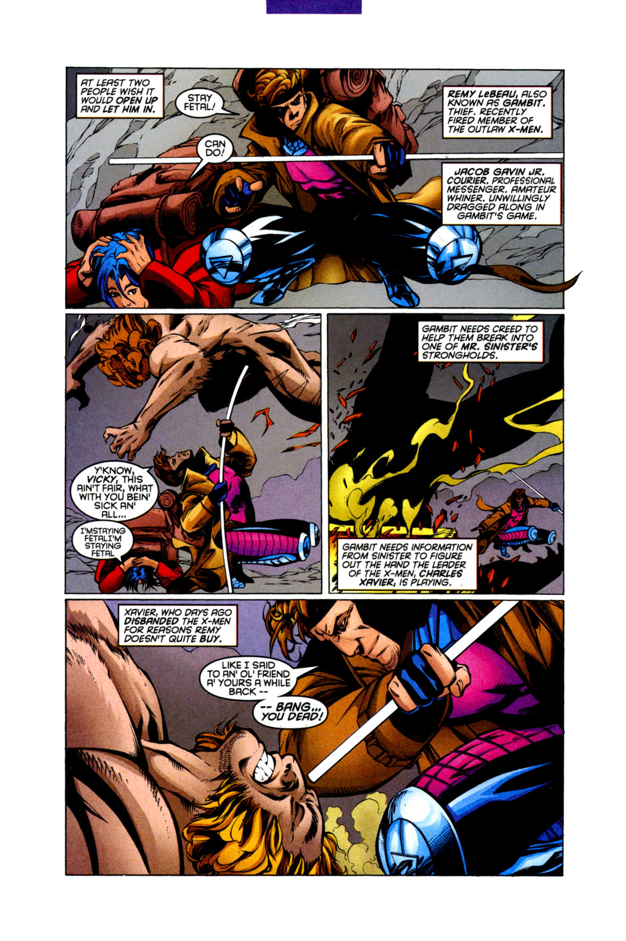 Read online Gambit (1999) comic -  Issue #9 - 3