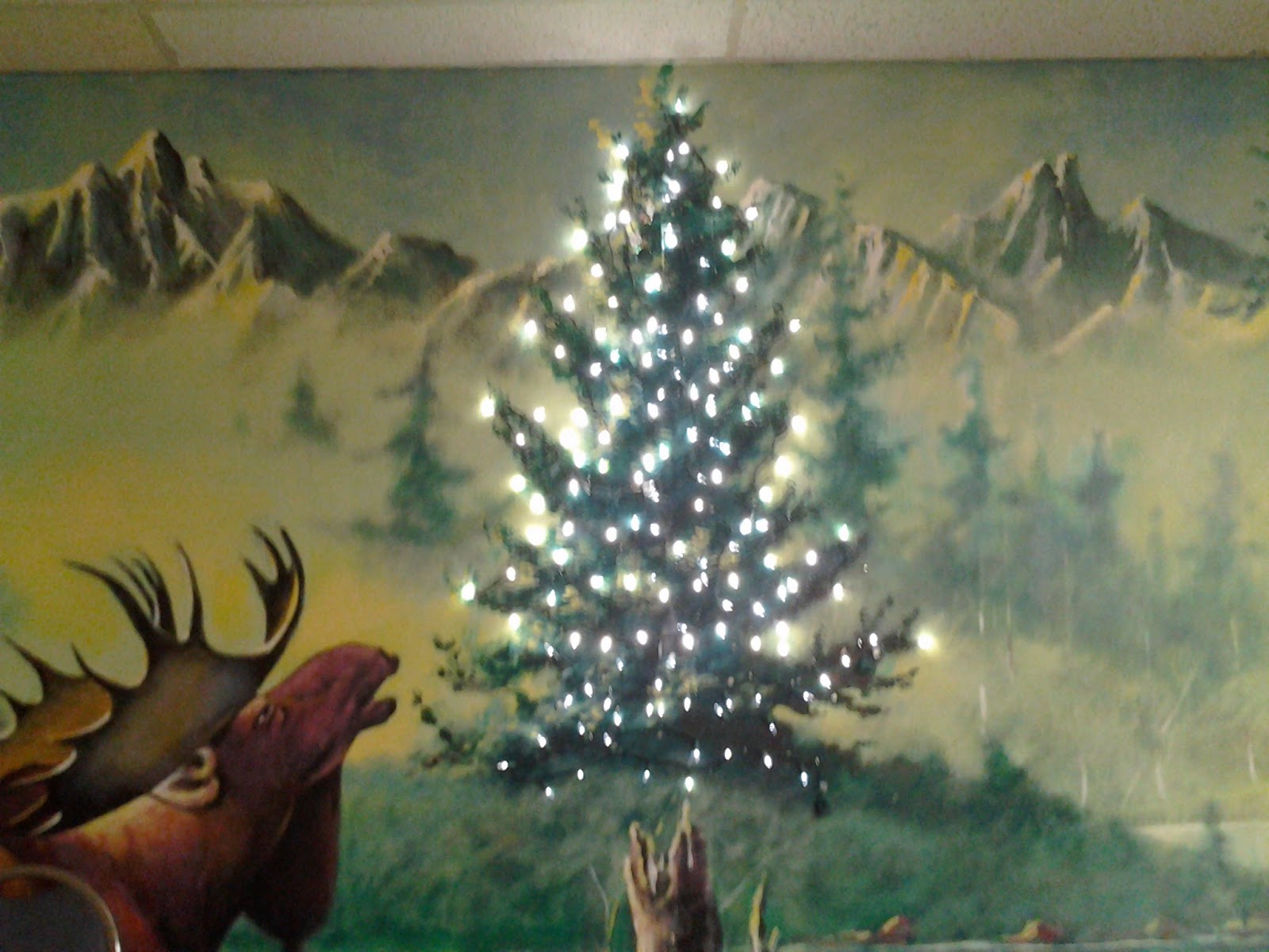 James Abbott, East Grays Harbor County Muralist Moose Lodge, Montesano