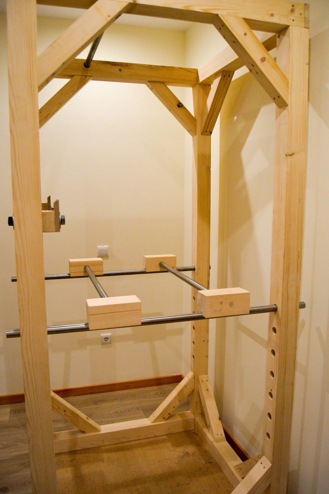 my homemade power rack diy carlos