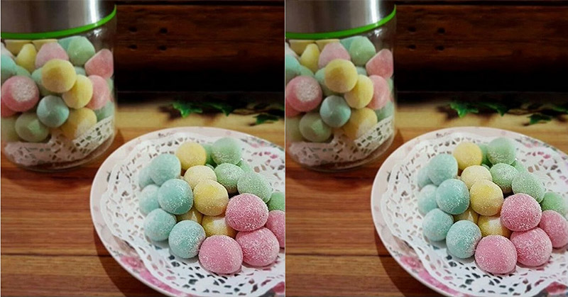 BolaBola Susu Pelangi Cemilan Kesukaan Anakanak
