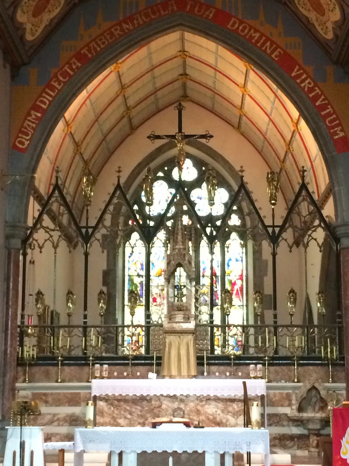 The altar.