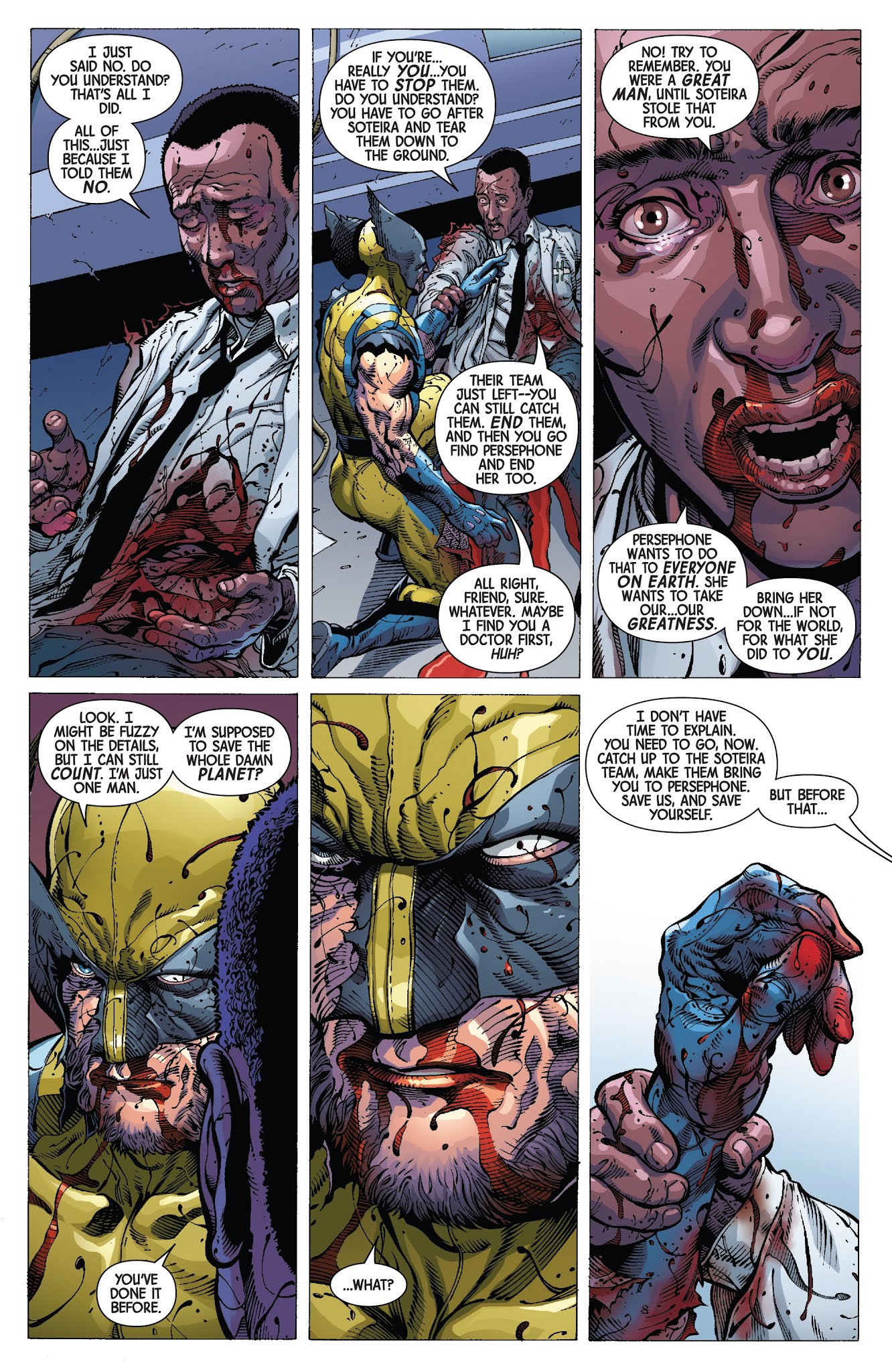 Read online Return of Wolverine comic -  Issue #1 - 7