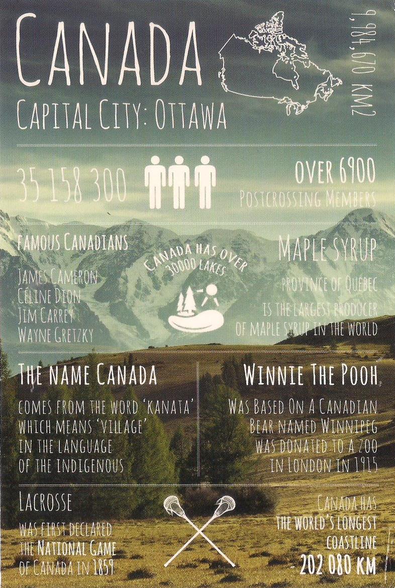 More POSTCARDS & STAMPS Greetings from CANADA!