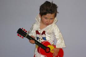 disfraz casero de  Elvis Presley