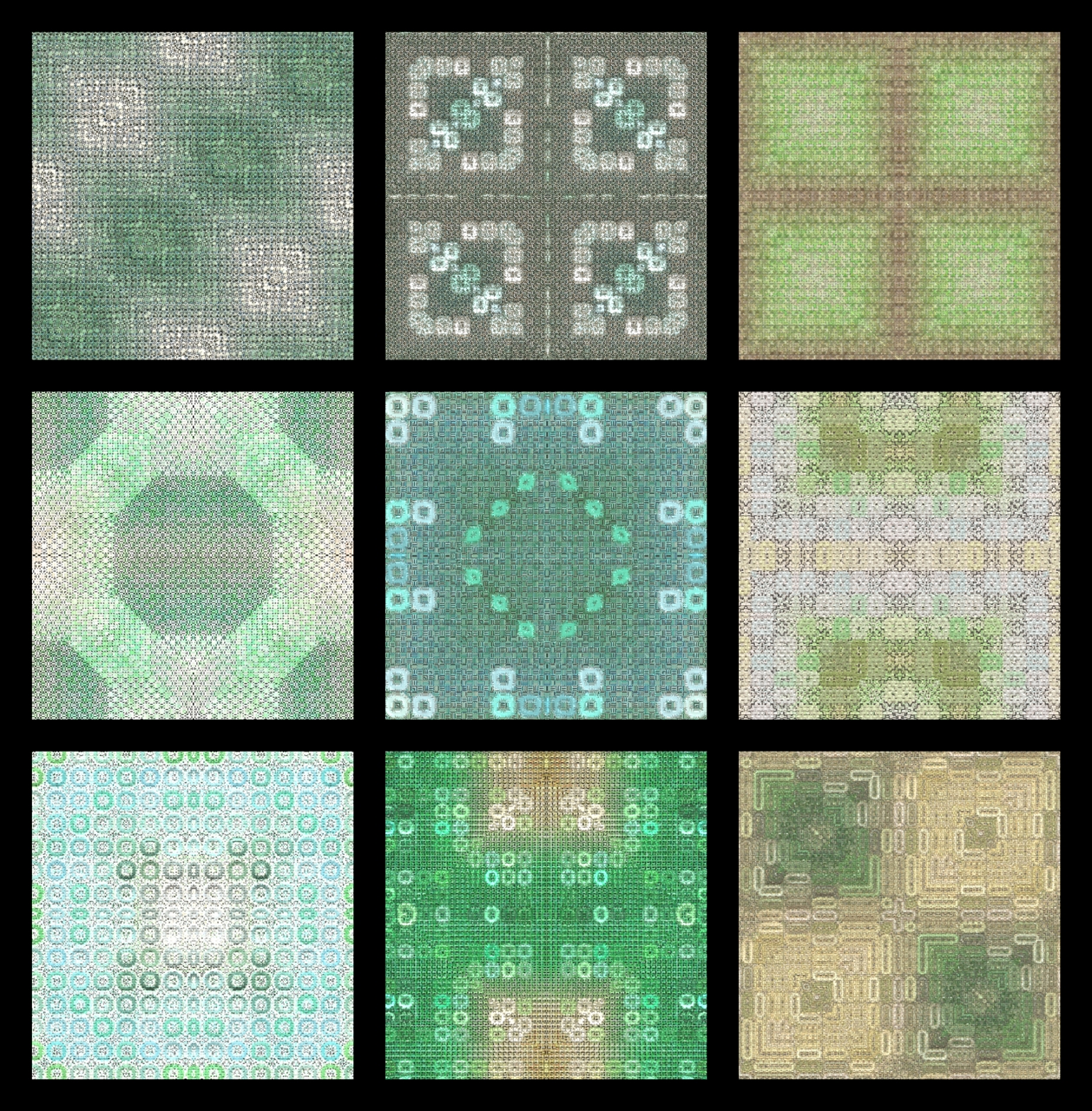 27Sonia27 Green Rugs