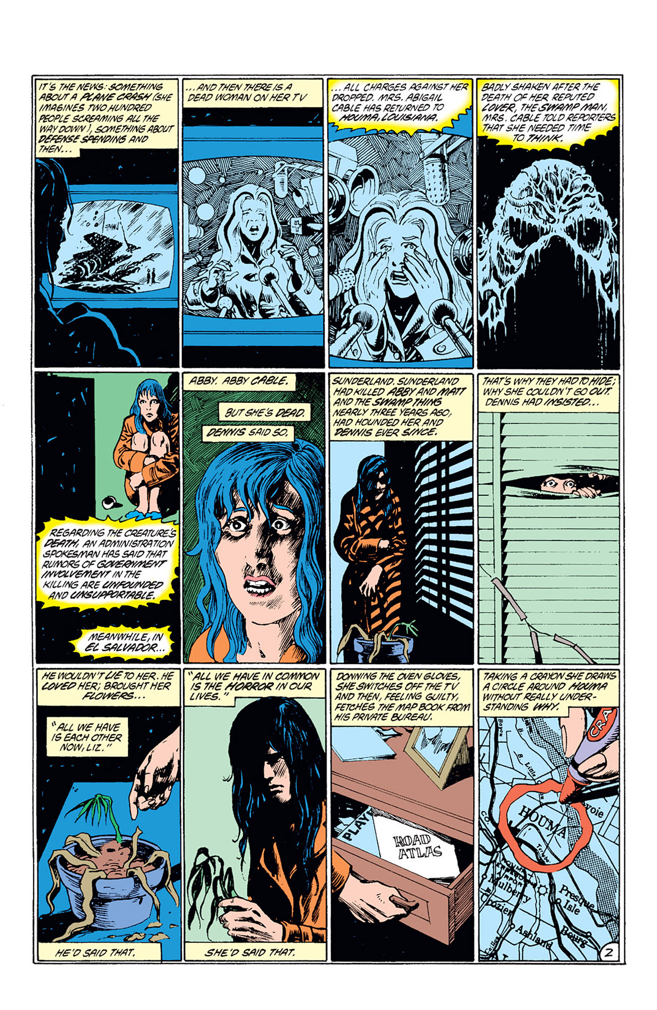 Swamp Thing (1982) Issue #54 #62 - English 3