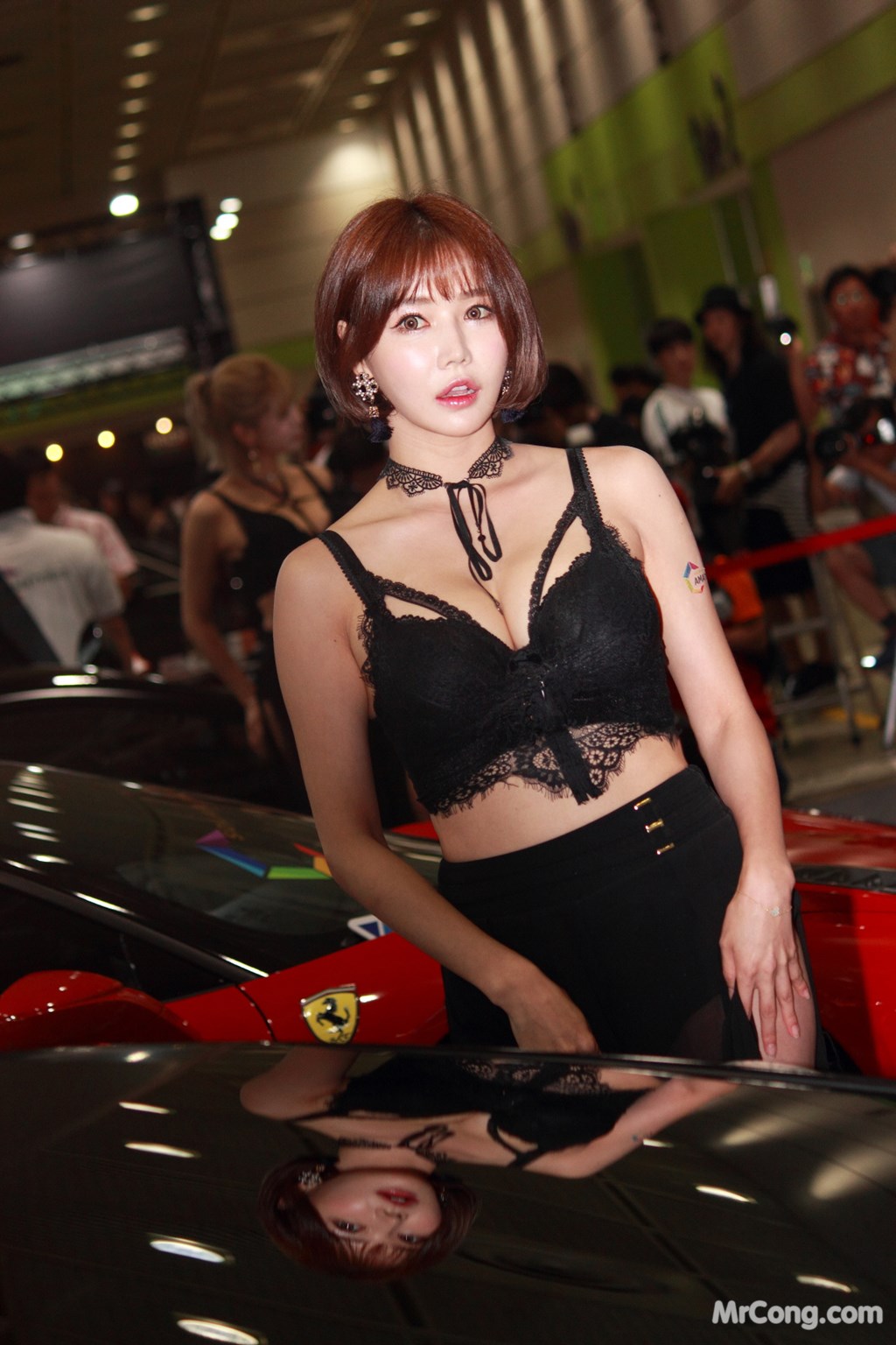 Han Ga Eun's beauty at the 2017 Seoul Auto Salon exhibition (223 photos)