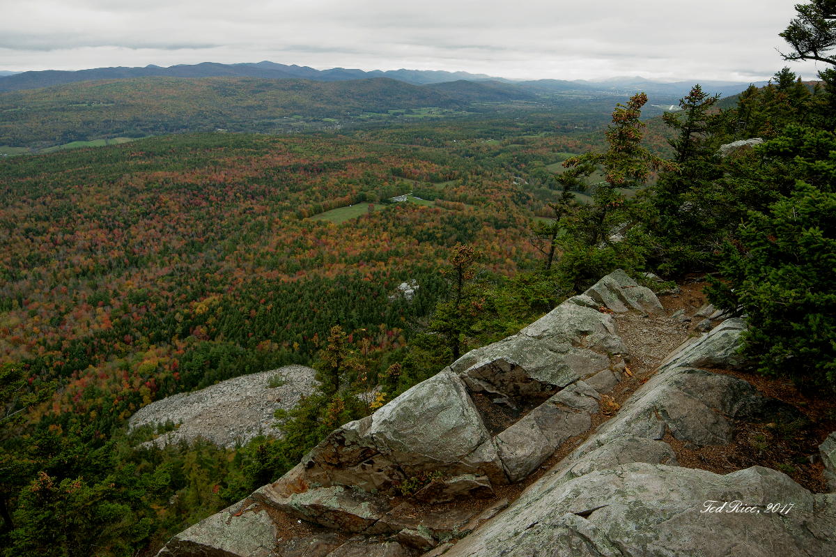 The Hike up White Rocks Mountain, Wallingford, Vermont, USA