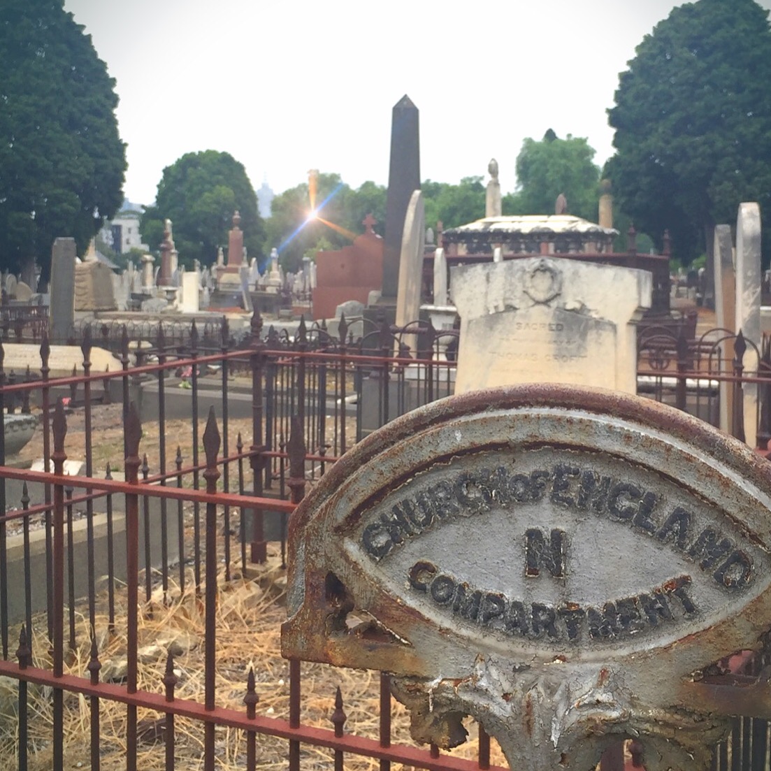 The Cemetery Traveler by Ed Snyder Melbourne General Cemetery, Australia