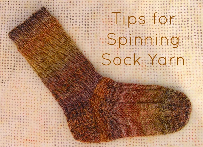 October House blog quiet colors and gentle stitches Spinning for Socks