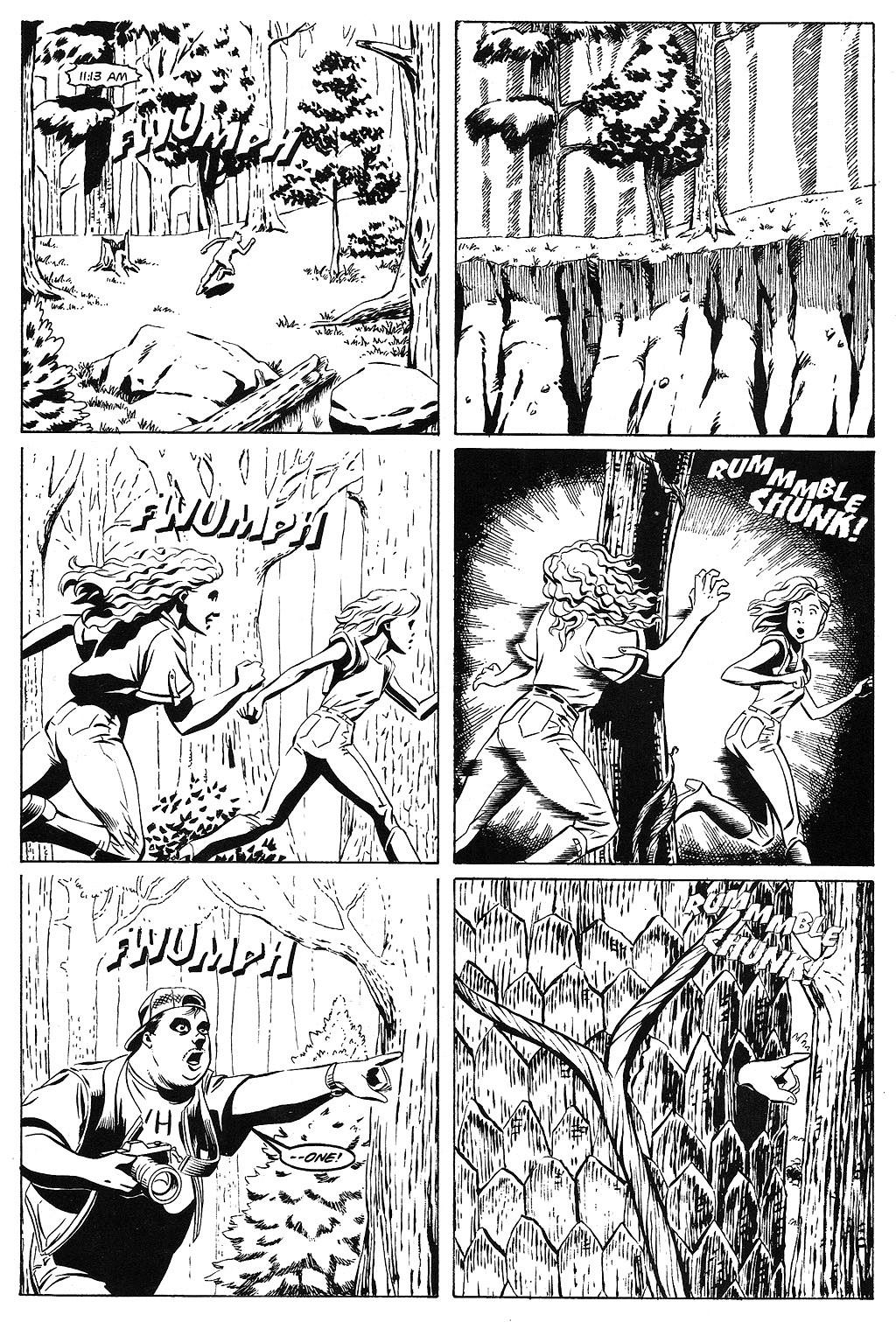 Read online Cavewoman: Missing Link comic -  Issue #1 - 9