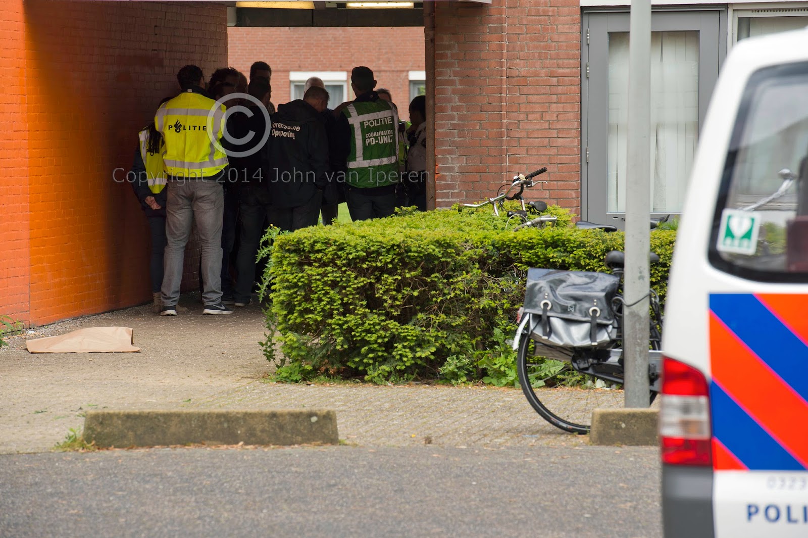 John van Iperen - Foto JOVIP: Schietpartij Nieuwersluishof en