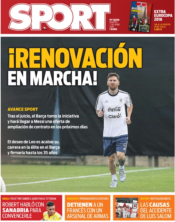 FC Barcelona, Sport: "¡Renovación en marcha!"