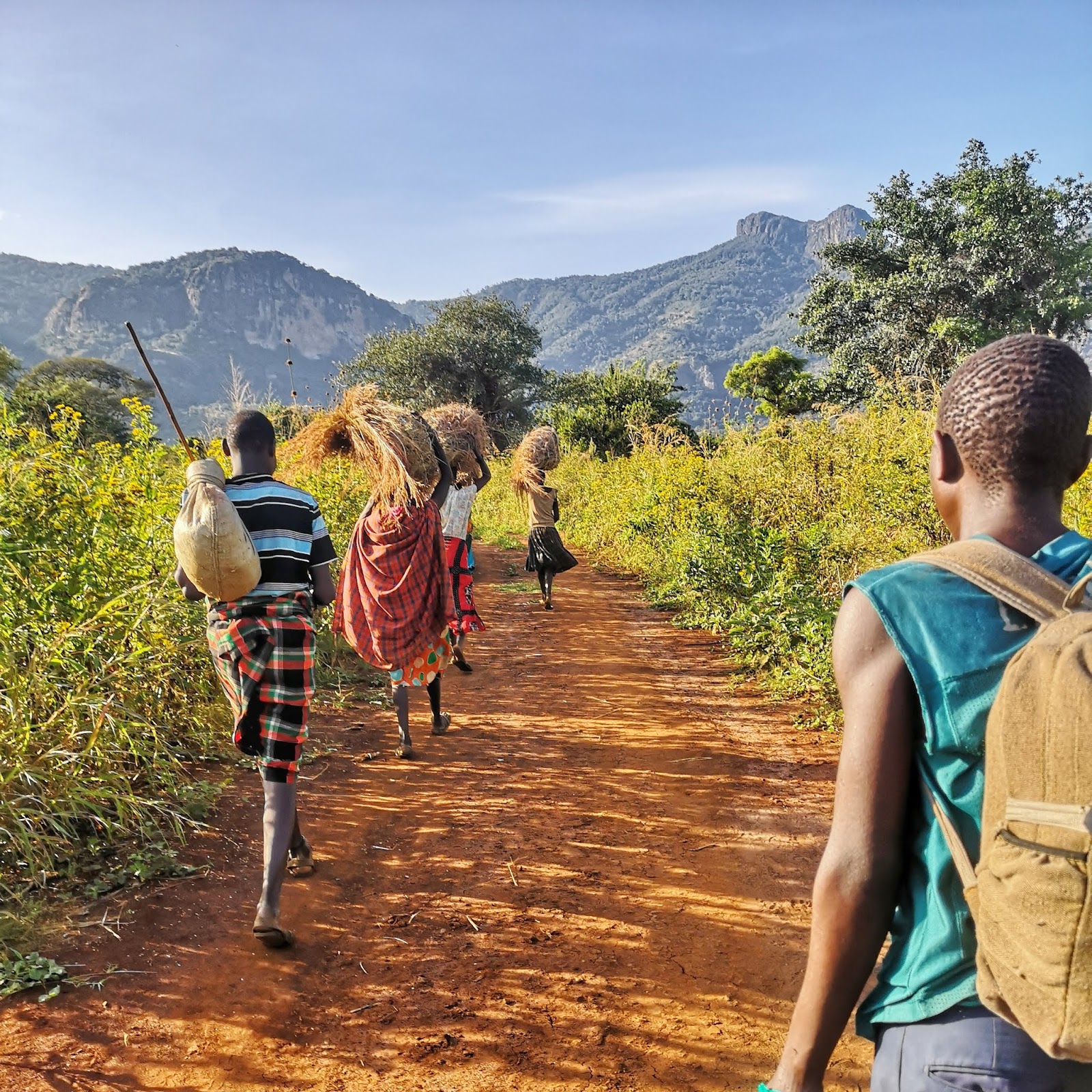 Wanderung am Mount Kadam Tag 1 Michi um die Welt