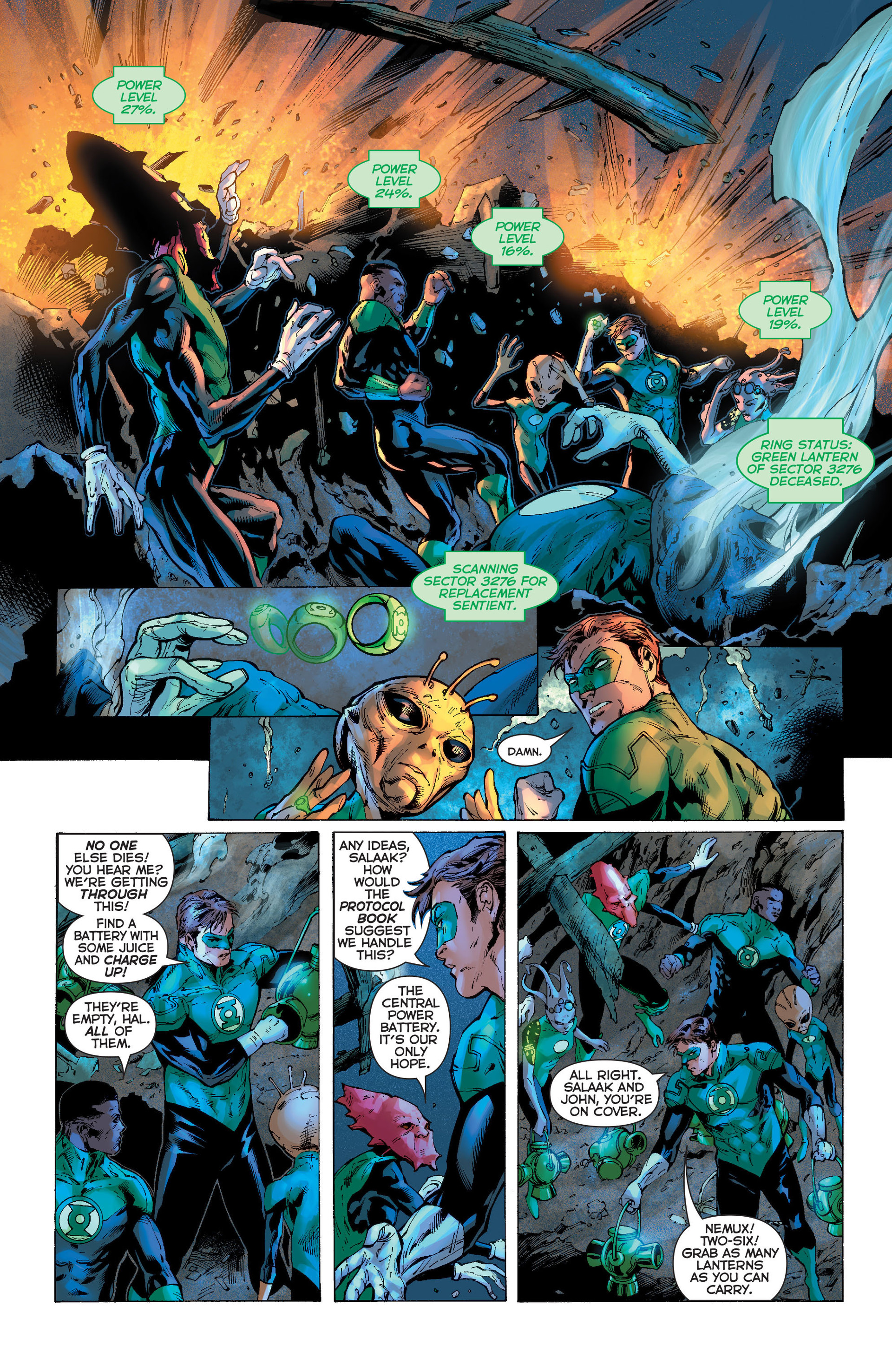 Read online Green Lantern (2011) comic -  Issue #21 - 4