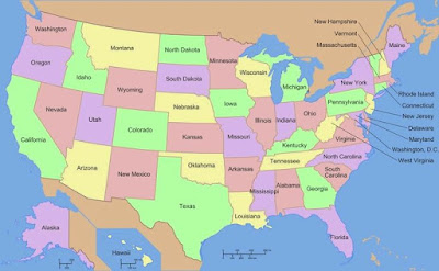 Daftar Negara Bagian Amerika Serikat dan Ibukotanya