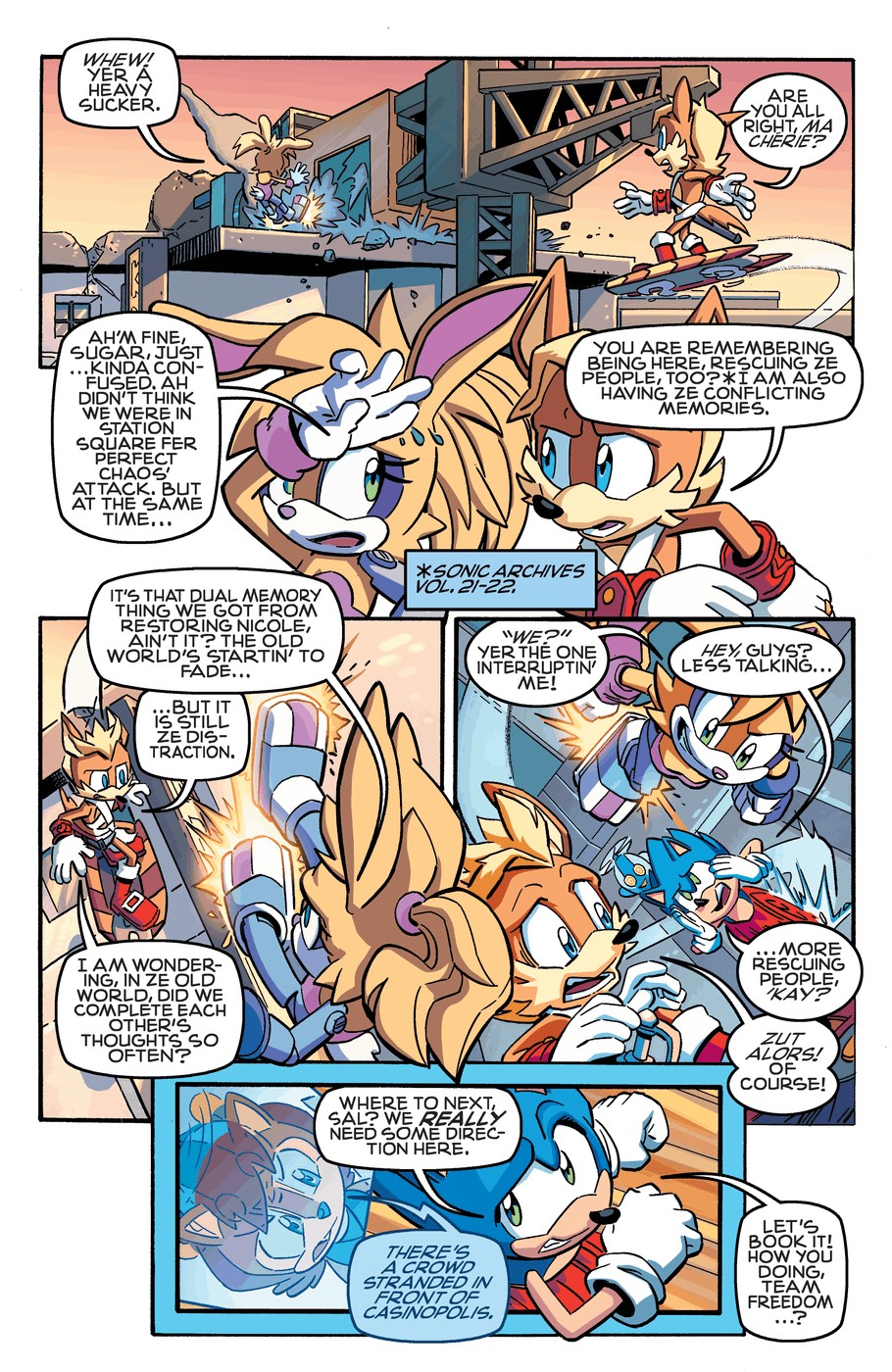 Read online Sonic The Hedgehog comic -  Issue #257 - 7