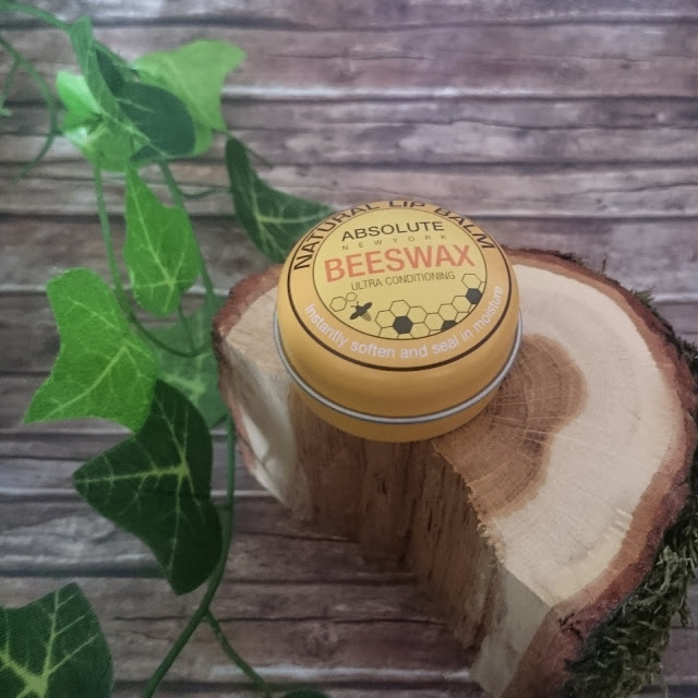 [Beauty] Absolute New York Natural Lip Balm Beeswax Ultra Conditioning