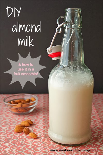 DIY almond milk