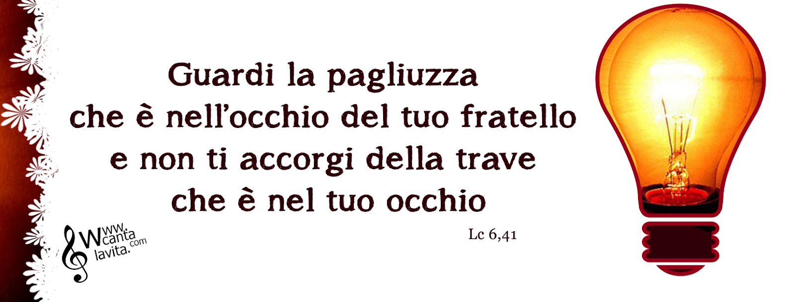 Omelia Per L Viii Domenica Del Tempo Ordinario La Tua Trave E La Pagliuzza Del Fratello