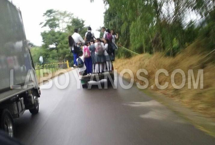 Así viajan los estudiantes de colegios en la zona rural de Pitalito - Laboyanos.com (Comunicado de prensa) (blog)