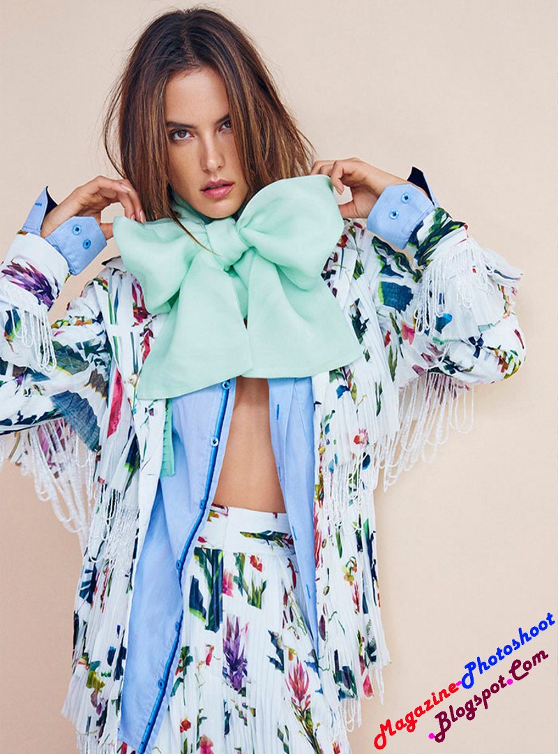 Alessandra Ambrosio Vogue Brazil April 2016 Magazine Photoshoot & Cover