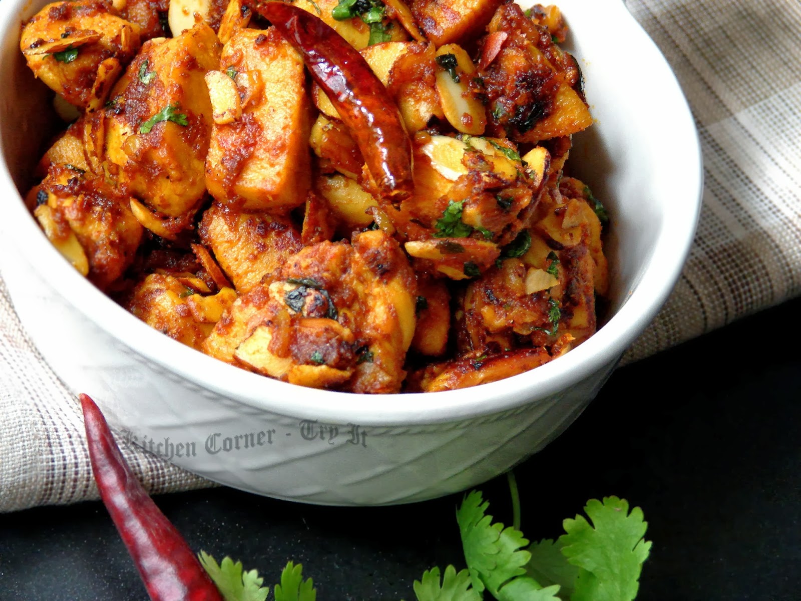 Spicy Almond Chicken Easy Pan Fried Chicken