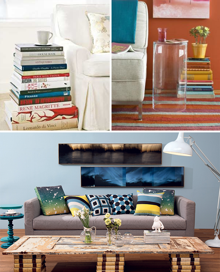 Decorar com livros