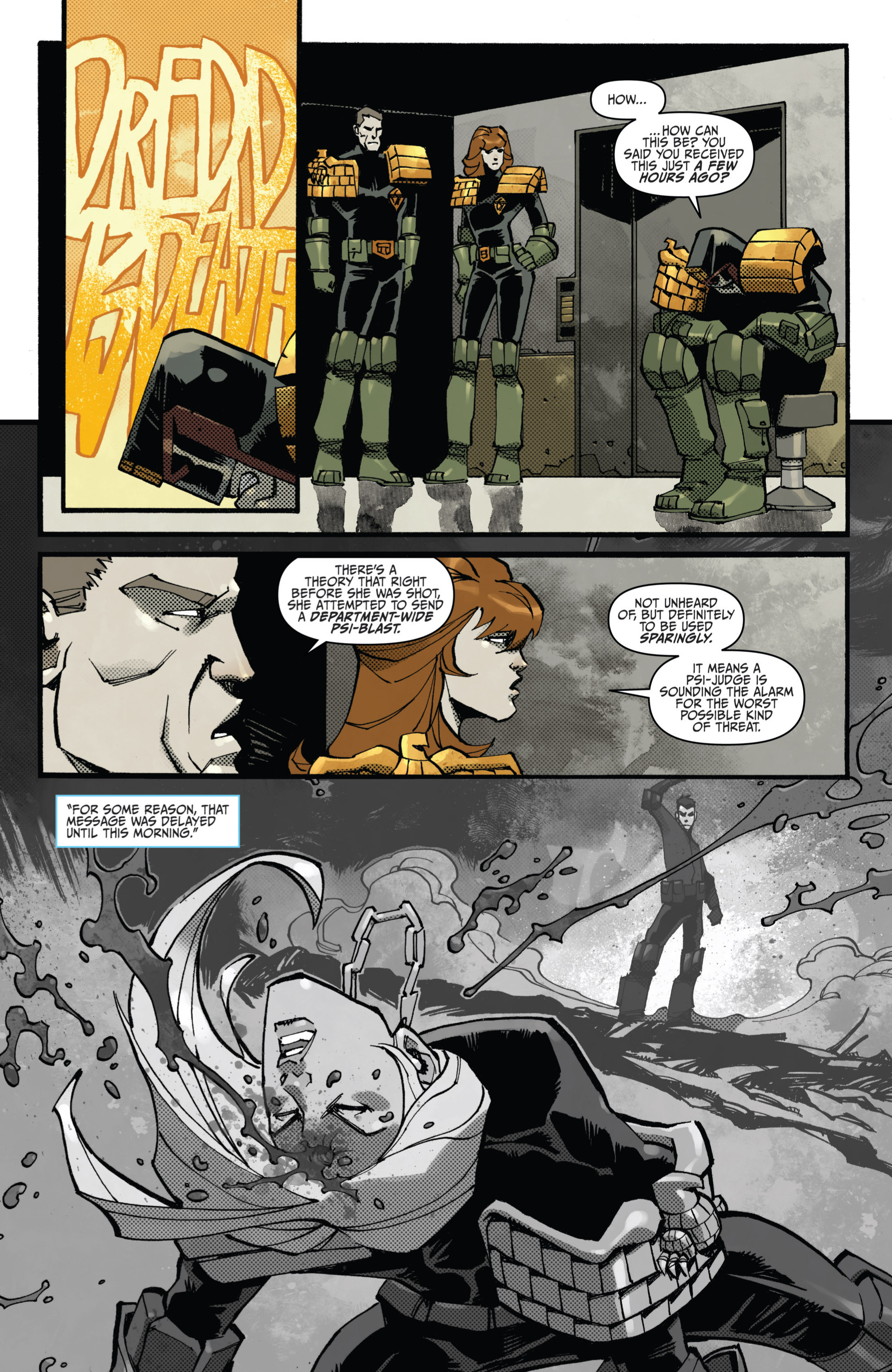 Read online Judge Dredd (2012) comic -  Issue #16 - 15