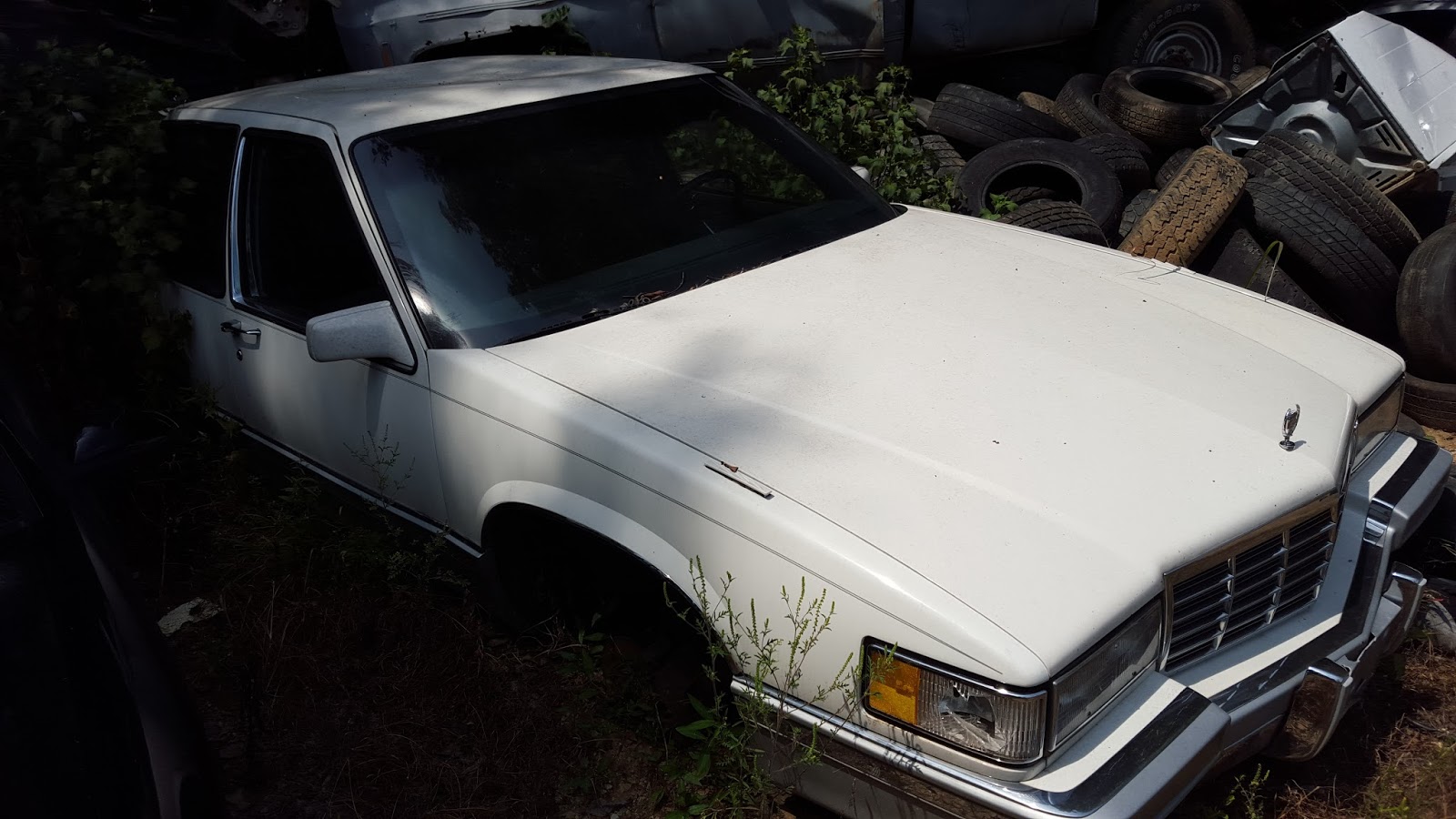 White Vintage Cadillac Brooks Auto Sales And Salvage