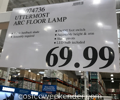 Deal for the Uttermost Arc Floor Lamp at Costco