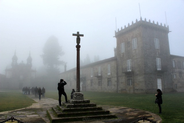foto del cruceiro del pazo de oca