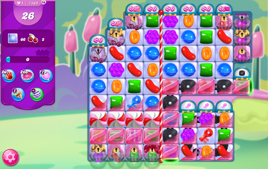 Candy Crush Saga level 7365