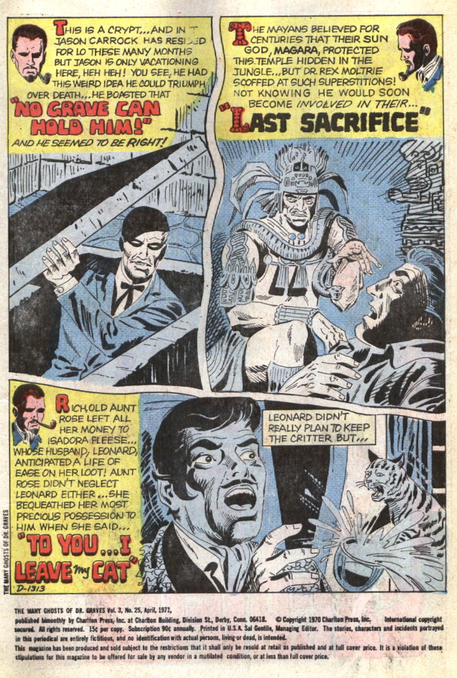 Read online The Many Ghosts of Dr. Graves comic -  Issue #25 - 3