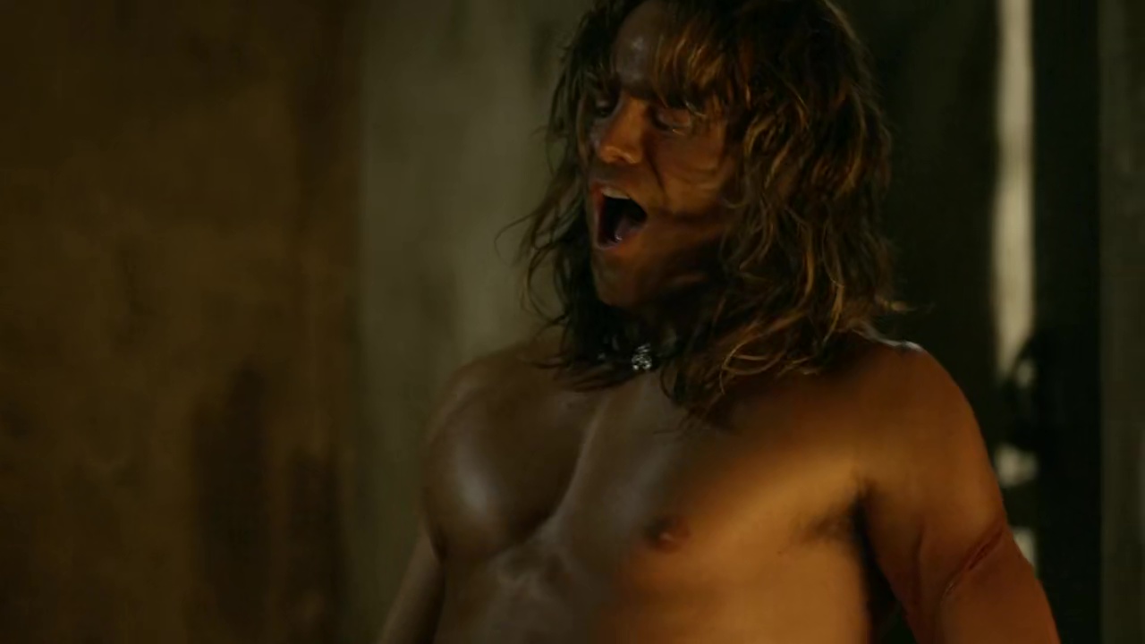 Dustin Clare nude in Spartacus: Gods Of The Arena 0-01 "Past Transgres...