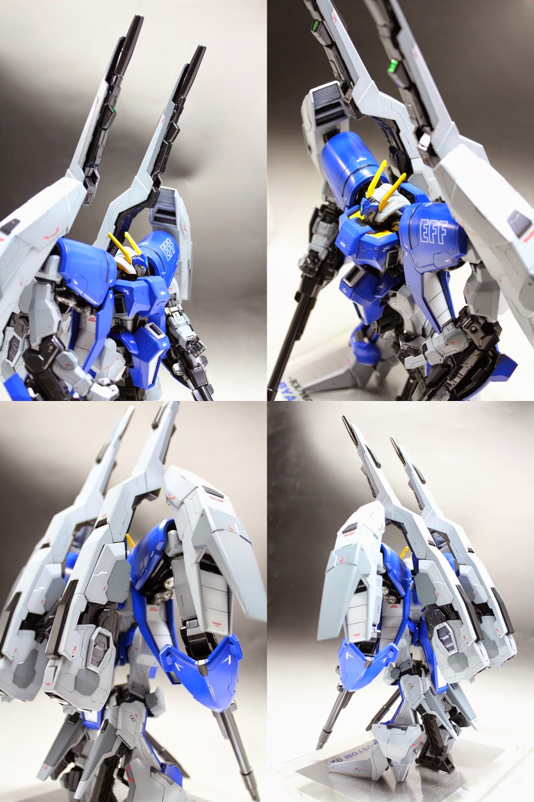 Painted Build 1/100 Byarlant Custom Unit 02 Resin Sculpted Model Kit